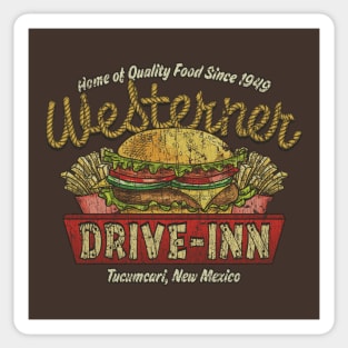 Westerner Drive-Inn 1949 Sticker